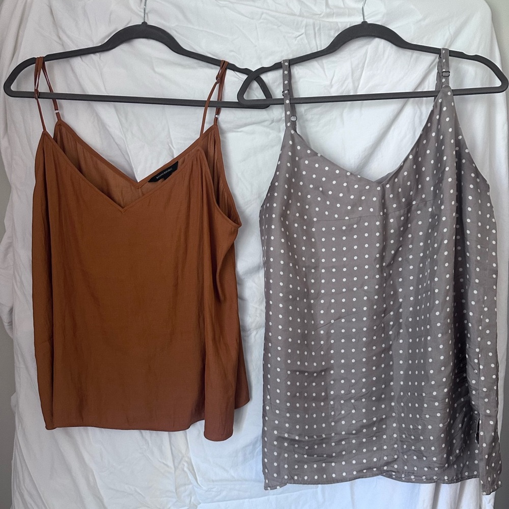 2 Banana Republic camisoles